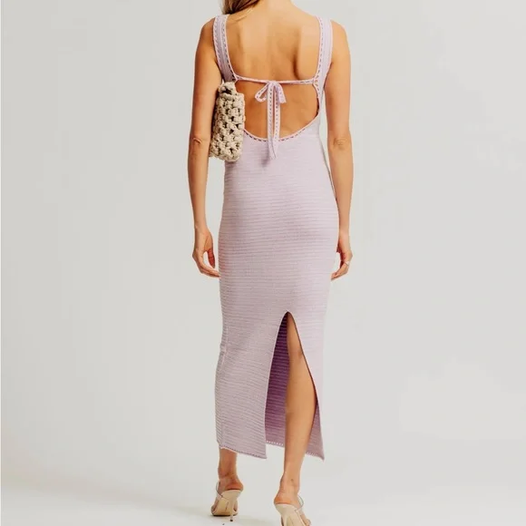 Torn by Ronny Kobo Lilac Maxi Dress - Picture 2 of 2